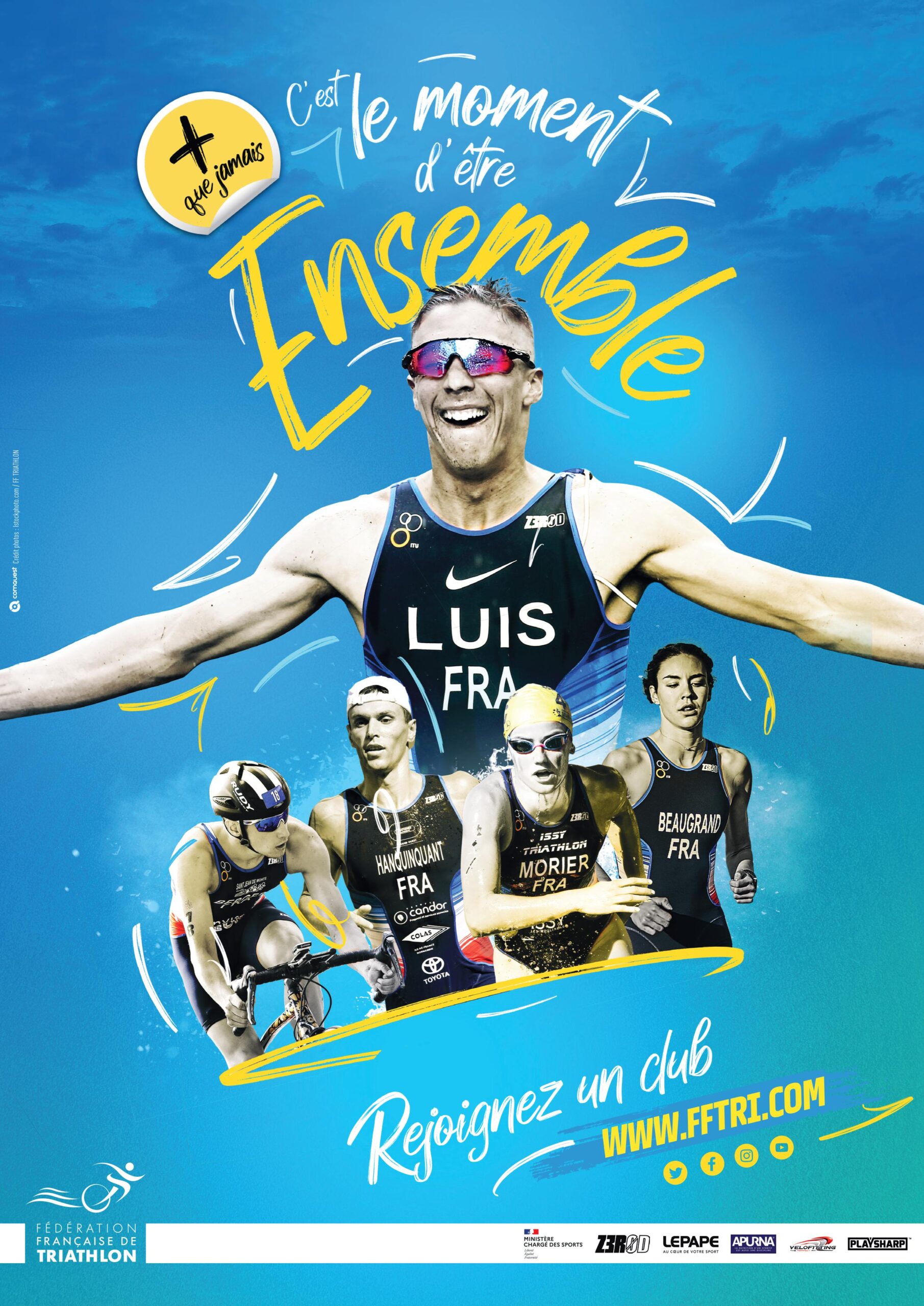 Rejoignez la Fédération Française de Triathlon